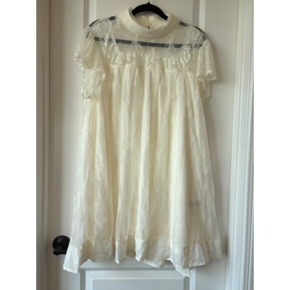 Lace Dress Shein Off White XL - Picture 1 of 4